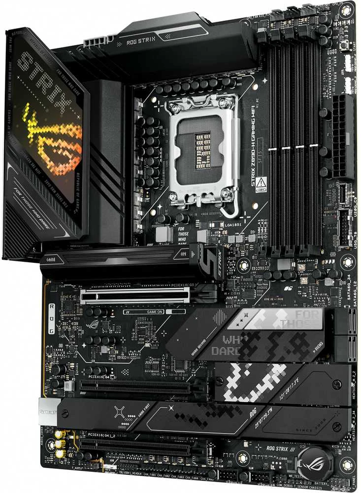 Pagrindinė plokštė MB ASUS ROG STRIX Z890-H GAMING WIFI (Intel.1851.DDR5.ATX)