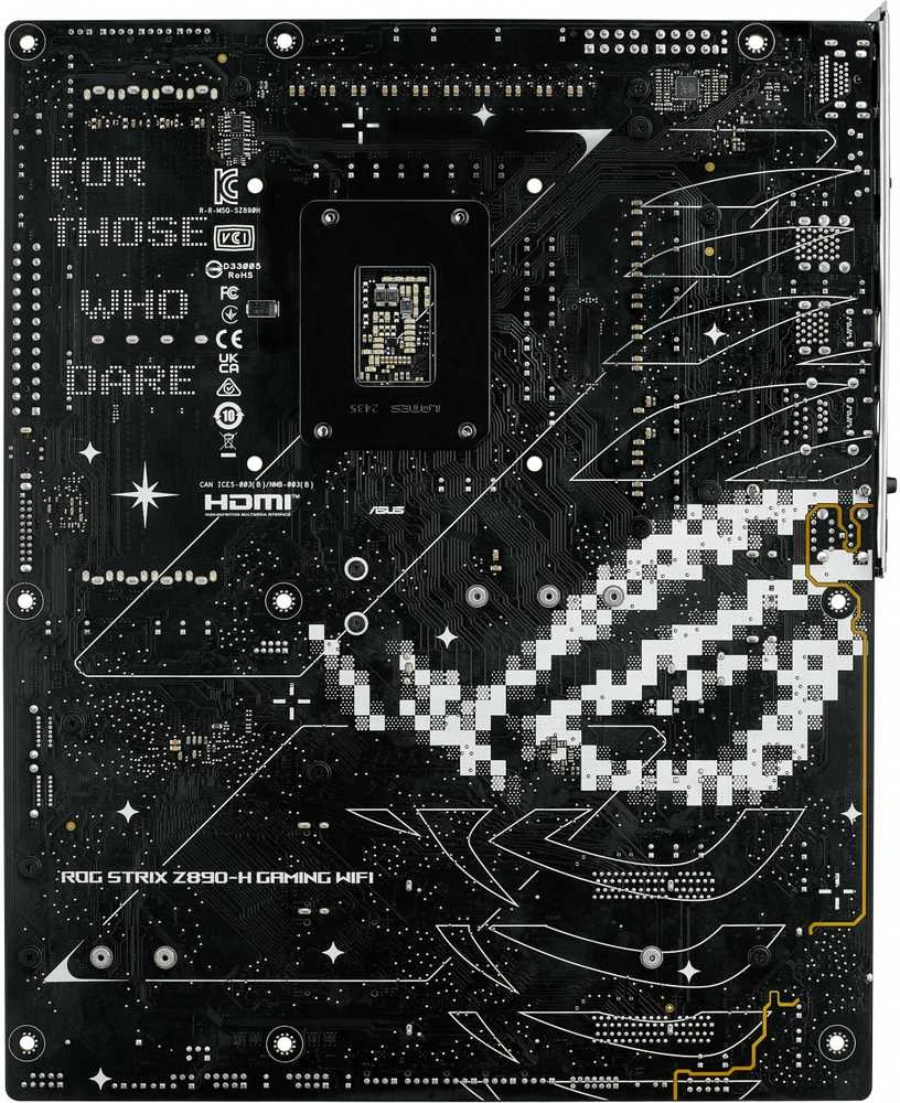 Pagrindinė plokštė MB ASUS ROG STRIX Z890-H GAMING WIFI (Intel.1851.DDR5.ATX)