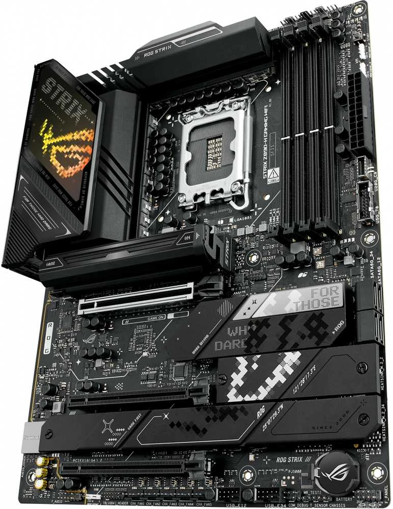 Pagrindinė plokštė MB ASUS ROG STRIX Z890-H GAMING WIFI (Intel.1851.DDR5.ATX)