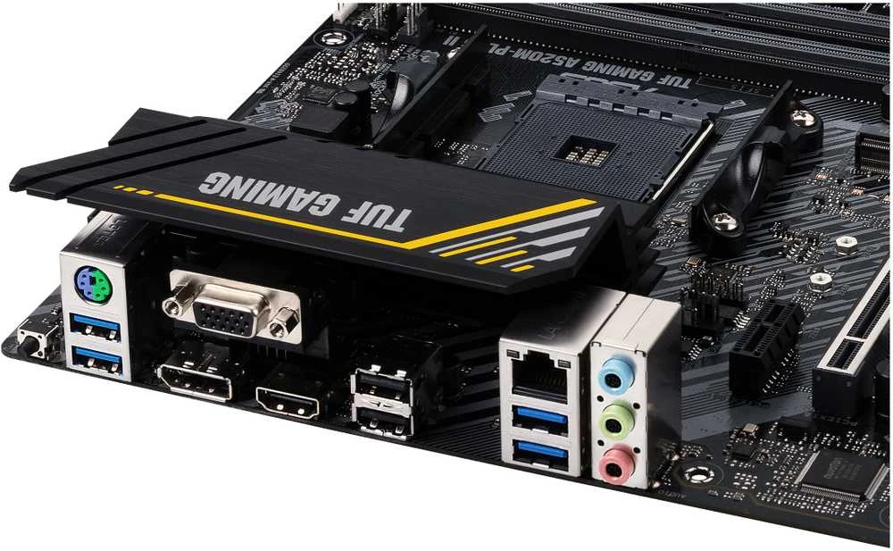 Pagrindinė plokštė Asus | TUF GAMING A520M-PLUS II | Procesorių šeima AMD | Procesoriaus lizdas AM4 | DDR4 DIMM | Atminties lizdai 4 | Palaikomos standžiojo disko sąsajos SATA, M.2 | SATA jungčių skaičius 4 | Lustų rinkinys AMD A520 | Mikro ATX