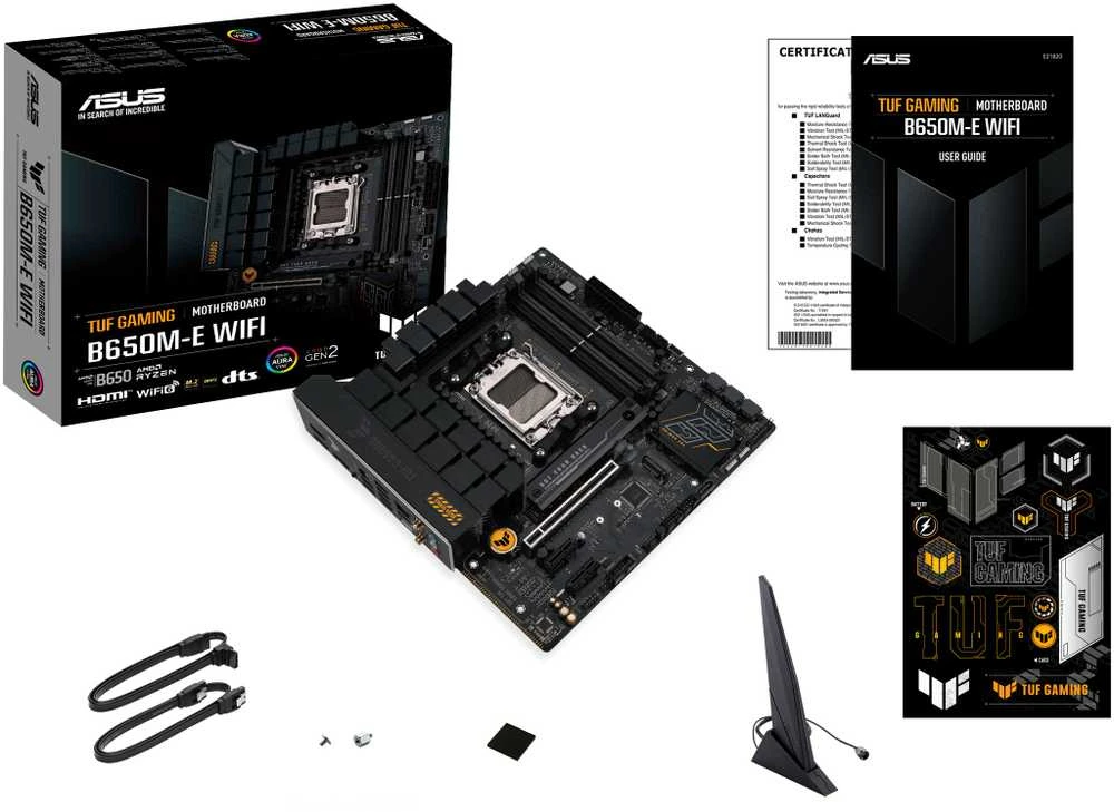 Pagrindinė plokštė ASUS TUF Gaming B650M-E WIFI