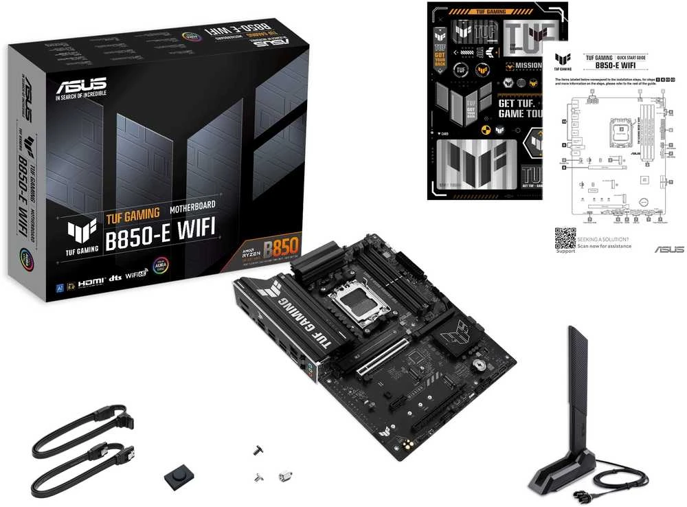 ASUS TUF GAMING B850-E WIFI AM5 MB 4xDDR5