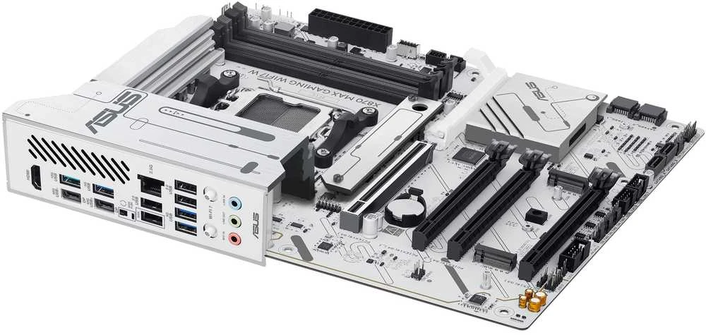 Pagrindinė plokštė ASUS X870 MAX GAMING WIFI7 W AMD X870 Socket AM5 ATX