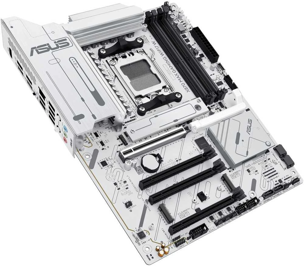 Pagrindinė plokštė ASUS X870 MAX GAMING WIFI7 W AMD X870 Socket AM5 ATX