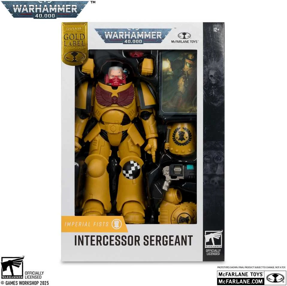 Carruzzo McFarlane Warhammer užtarėjo seržanto figūrėlė, 7 colių