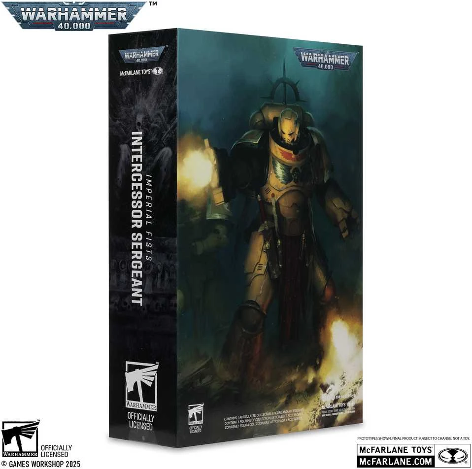 Carruzzo McFarlane Warhammer užtarėjo seržanto figūrėlė, 7 colių