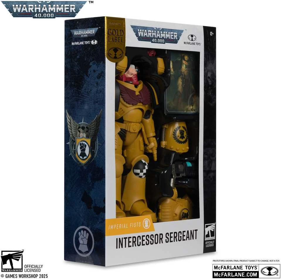 Carruzzo McFarlane Warhammer užtarėjo seržanto figūrėlė, 7 colių