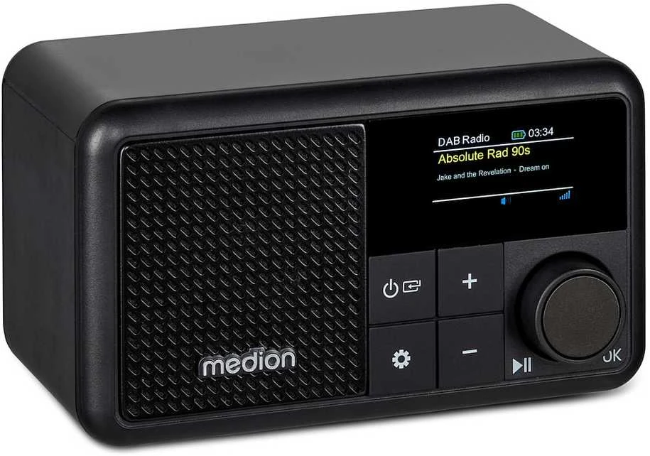 Medion LIFE® S66822 Tragbares DAB+ Radio juodas