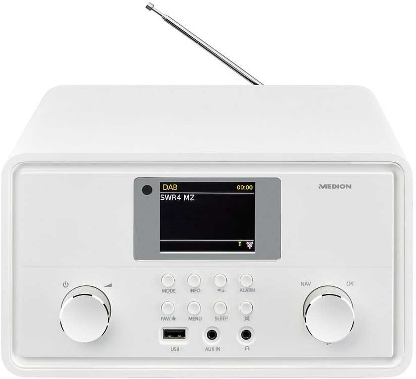 Medion MD 88069 Internetradio baltas