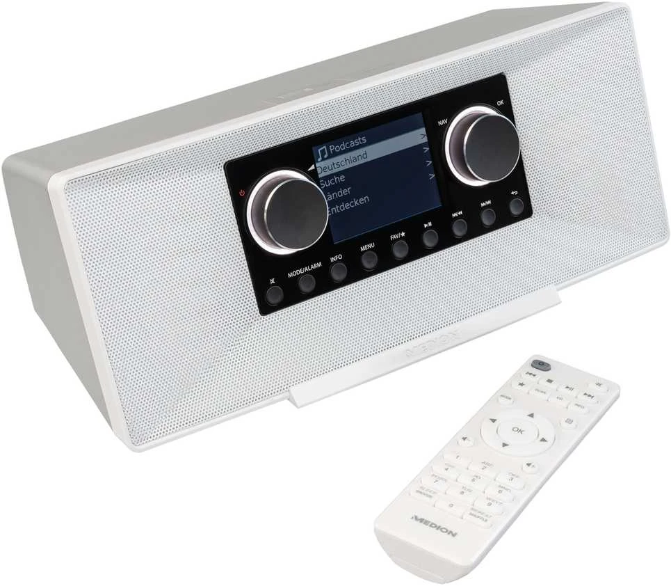 Medion MD 89289 Stereo Internetradio wei