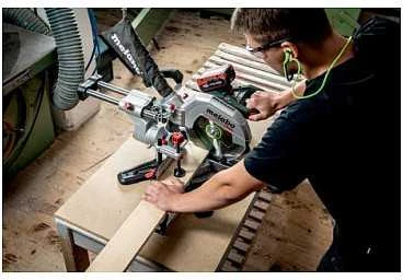 METABO Skersinio pjovimo staklės KGS 18 LTX BL 254 2x8,0Ah LiHD