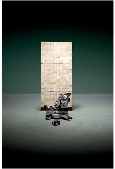 Skersinio pjovimo staklės Metabo KGS 18 LTX BL 254; 18 V; 254x30 mm (be akumuliatoriaus ir pakrovėjo)