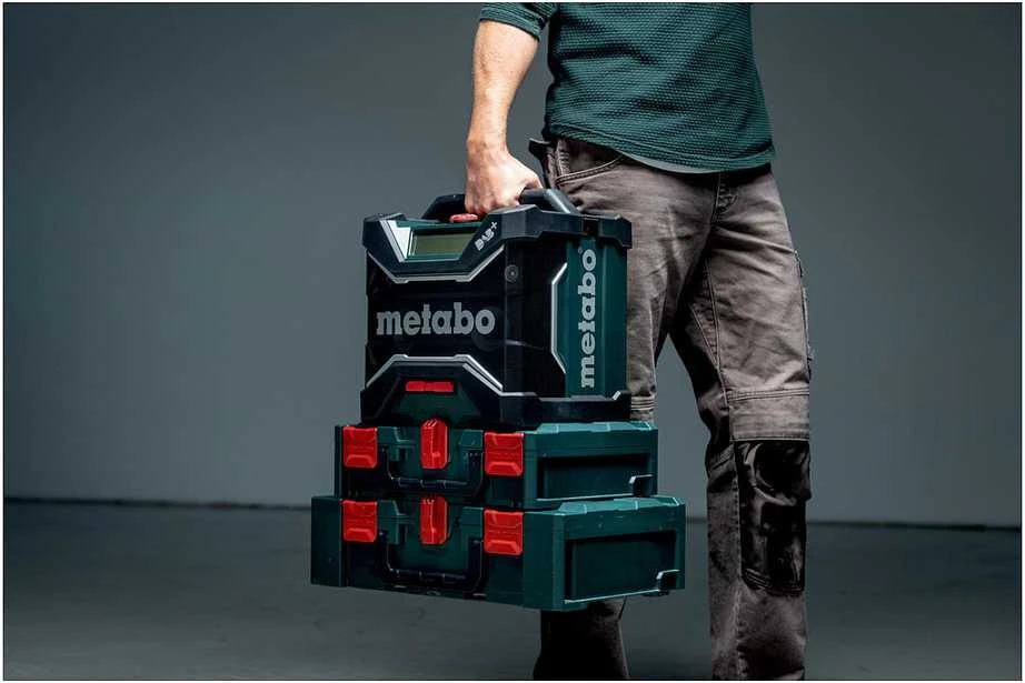 Radijo imtuvas - kroviklis Metabo RC 12-18 32W BT DAB+
