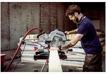 METABO Skersinio pjovimo staklės KGS 305 M/2000W 105x305mm (N) + stalas KSU 401