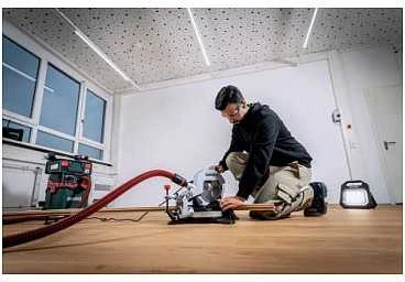 METABO Skersinio pjovimo staklės KS 216 M SET/1350W /LASER 120 x 60mm (N) +PIŁA TARCZOWA