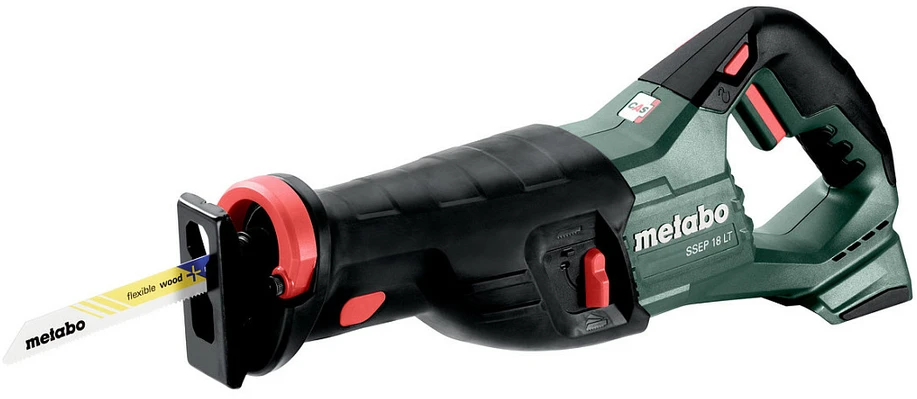 Metabo SSEP 18 LT tiesinis pjūklas su pjūkleliu
