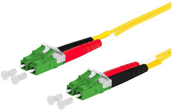 Metz Kabelis krosowy METZ CONNECT OpDAT, LC-D APC/LC-D APC OS2, 1 m