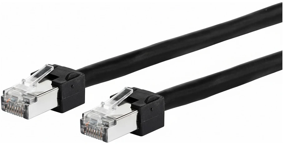 METZ CONNECT Patchkabel Cat.6 Ultraflex500 VoIP AWG 26 3,0 m juodas