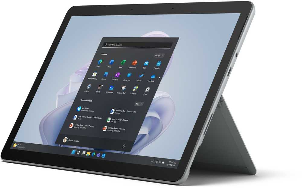 Planšetė Microsoft Surface Go4 256GB (Intel N200 / 8GB) Platinum 