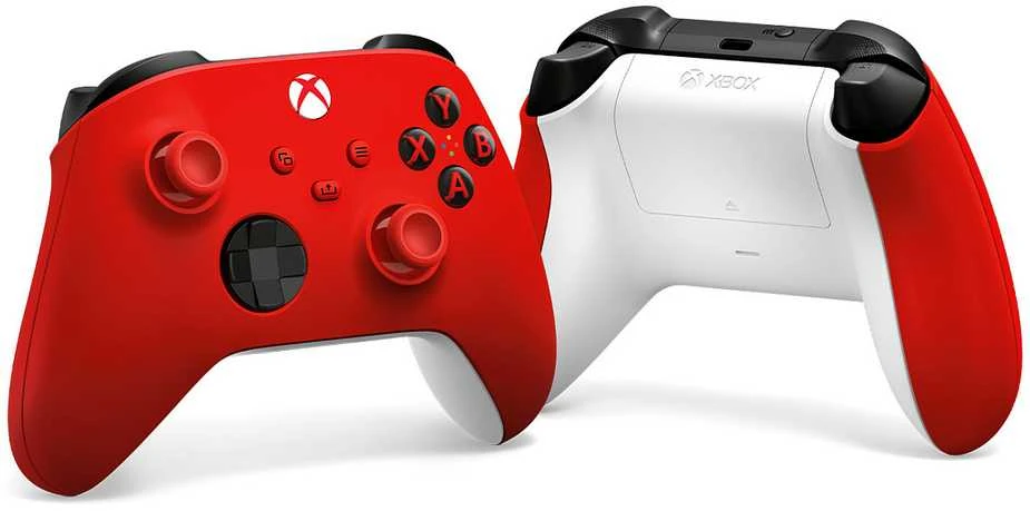 „Microsoft XBOX“ belaidis valdiklis „Raudona Bluetooth“ / USB žaidimų pultas Analoginis / skaitmeninis „XBOX“, „XBOX One“, „XBOX“ serija S, „XBOX“ serija X