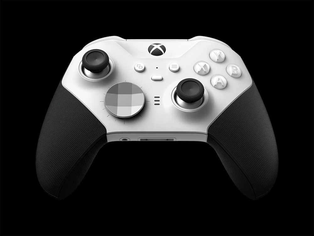Žaidimų pultas Microsoft Xbox Elite Wireless Series 2 – Core Juodas, Baltas Bluetooth/USB Gamepad Analogue / Digital PC, Xbox One