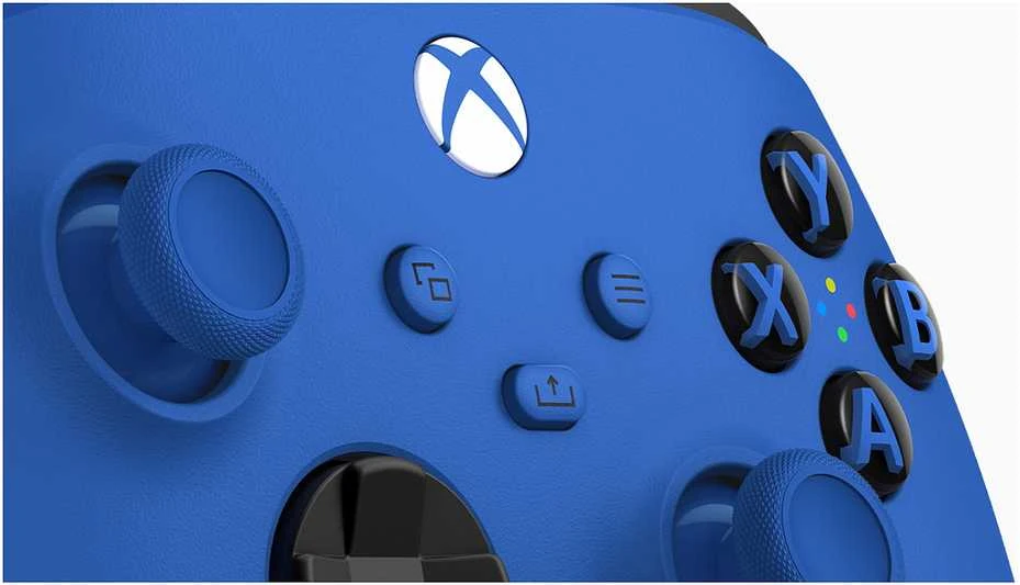 „Microsoft XBOX“ belaidis valdiklis „Mėlyna“ „Bluetooth“ / USB žaidimų pultas Analoginis / skaitmeninis „XBOX One“, „XBOX One S“, „XBOX One X“