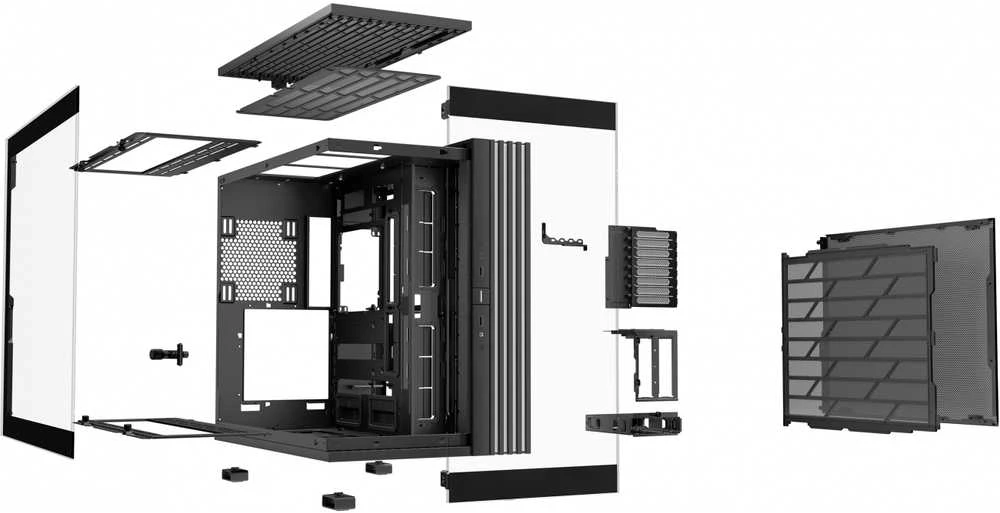 Kompiuterio Korpusas - be quiet! LIGHT BASE 900 DX Pilno Dydžio Korpusas su Daugiaspalviu Apšvietimu Juodas