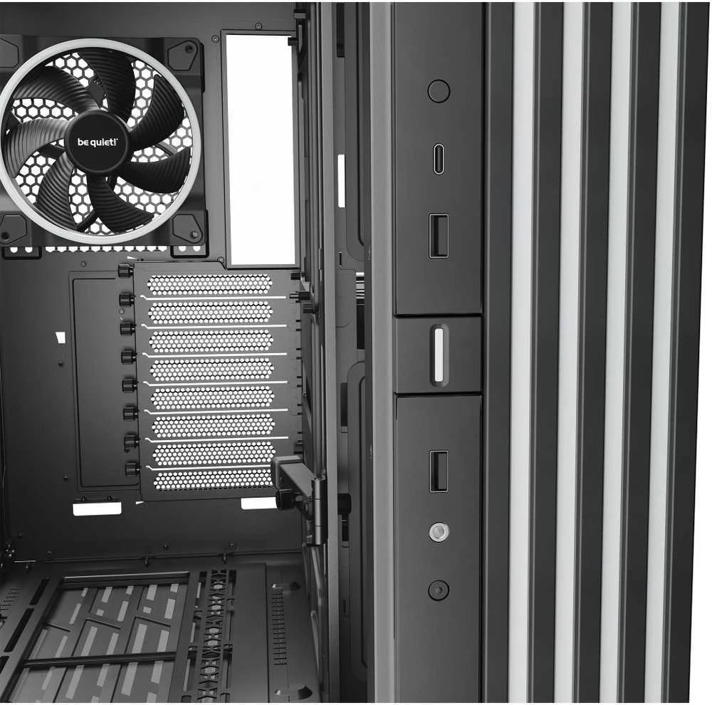 Kompiuterio Korpusas - be quiet! LIGHT BASE 900 DX Pilno Dydžio Korpusas su Daugiaspalviu Apšvietimu Juodas