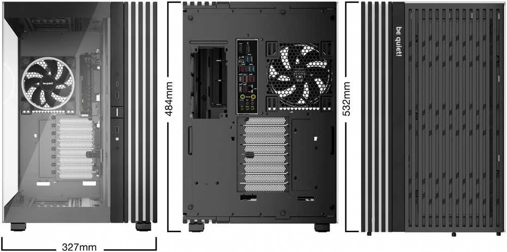 Kompiuterio Korpusas - be quiet! LIGHT BASE 900 FX Full Tower Juodas