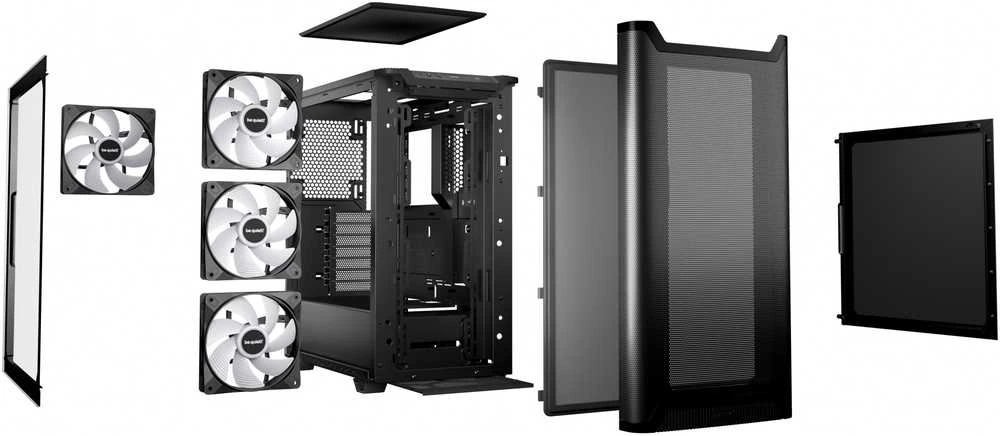 LISTAN BE QUIET Pure Base 501 LX Juodas ARGB