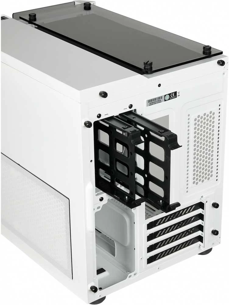 PC korpusas Corsair Crystal 280X RGB Micro-ATX, Baltas