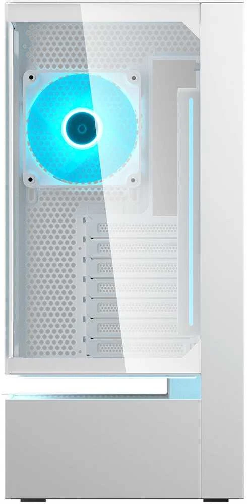 Cougar Corsair Gaming Kompiuterio korpusas CFV235 Baltas TG 240 REV+120ARGB FAN RGB HUB SYNC LED ST