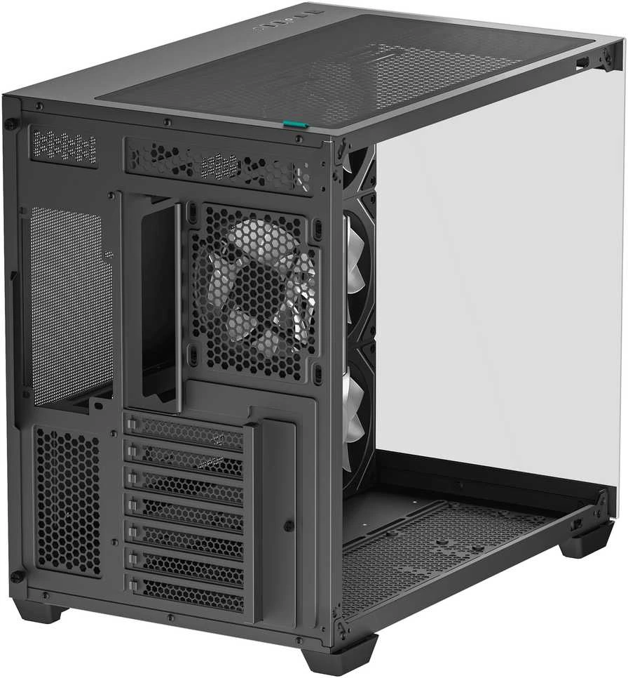 Deepcool CG530 4F | Juodas | Vidutinio dydžio bokštas | ATX PS2