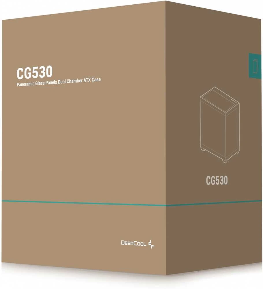 DeepCool CG530 juodas case
