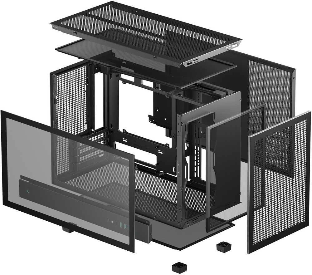 DeepCool CH260 Micro Tower Juodas