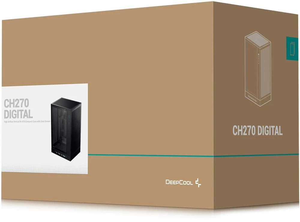 „DeepCool CH270“ korpusas (R-CH270-BKNDM0-G-1)