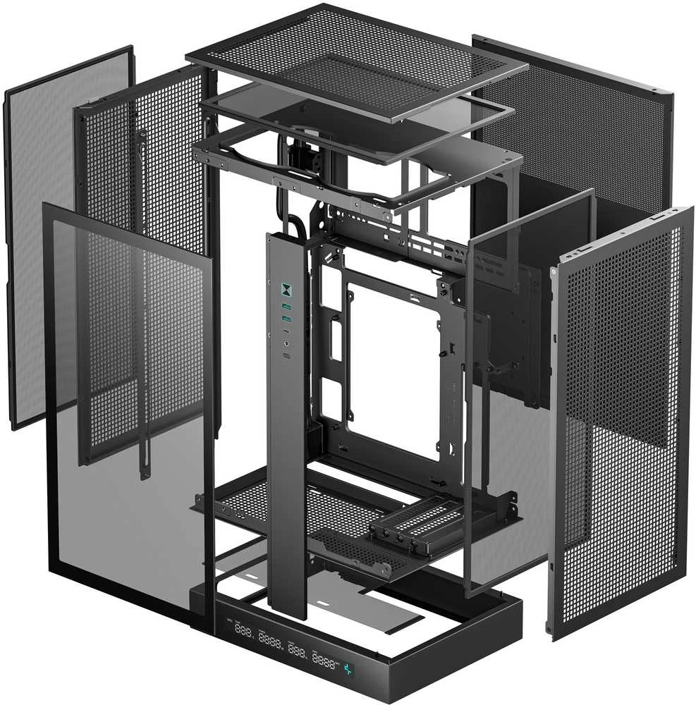 „DeepCool CH270“ korpusas (R-CH270-BKNDM0-G-1)