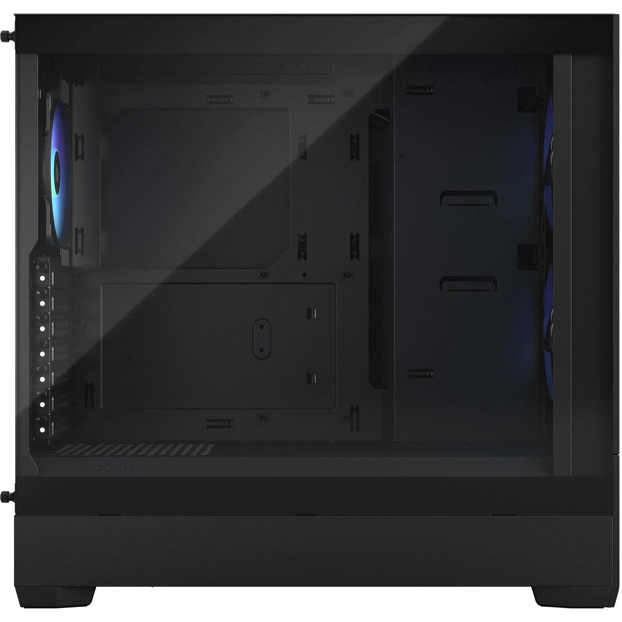 „Fractal Design“ | „op Air RGB“ | Šoninis langas | Juodas TG skaidraus atspalvio | ATX, mATX, Mini ITX | ATX