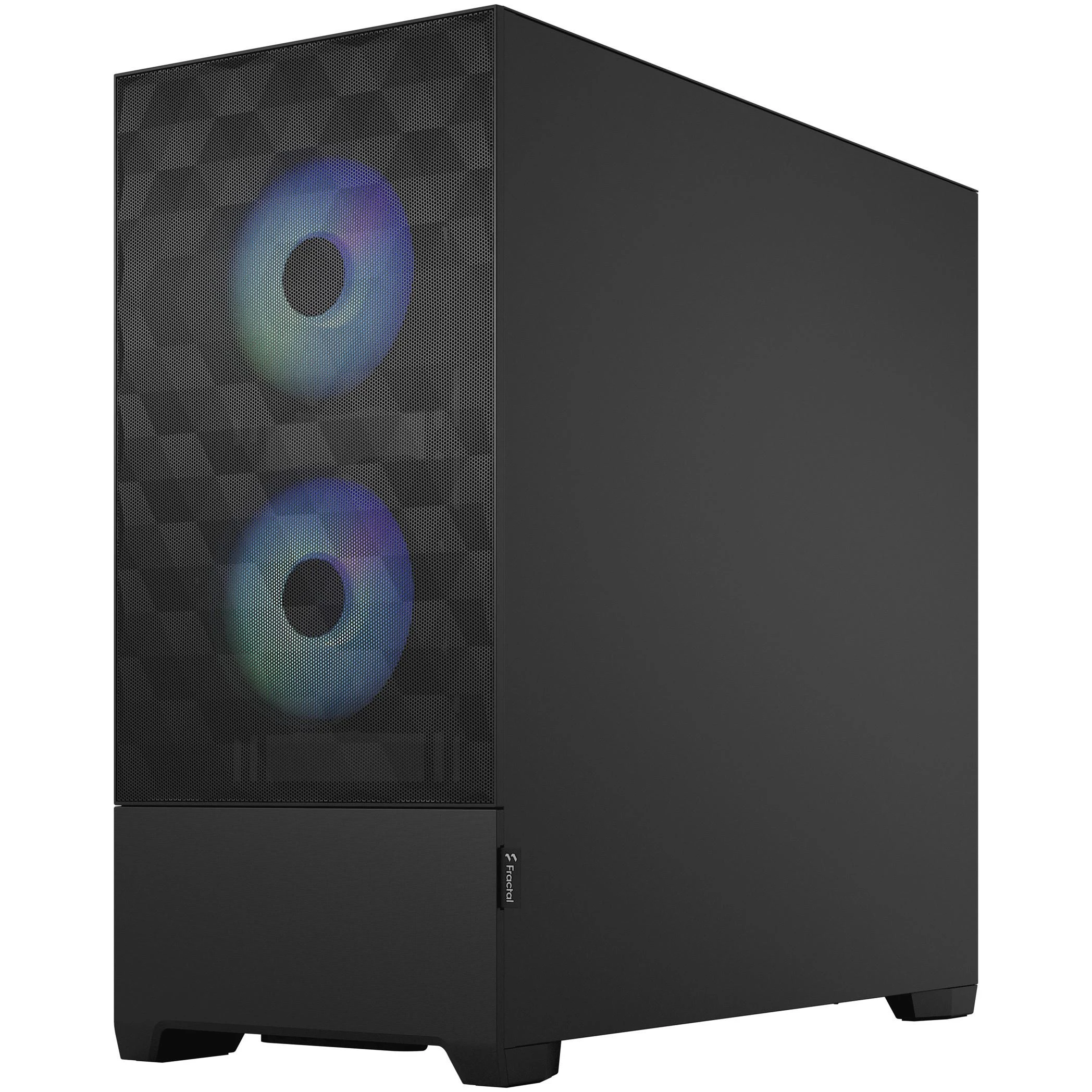 „Fractal Design“ | „op Air RGB“ | Šoninis langas | Juodas TG skaidraus atspalvio | ATX, mATX, Mini ITX | ATX
