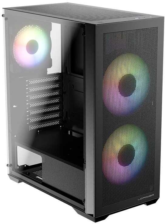 Obudowa LC-Power LC-717B-ON Baltas