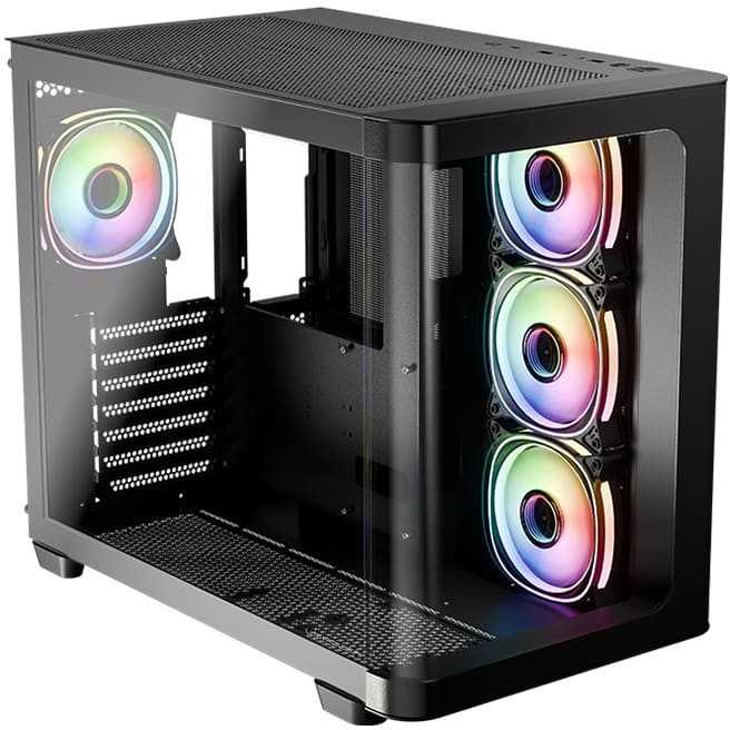 LC-Power LC-8001B-ON Pro-Storm Dark Juodas dėklas