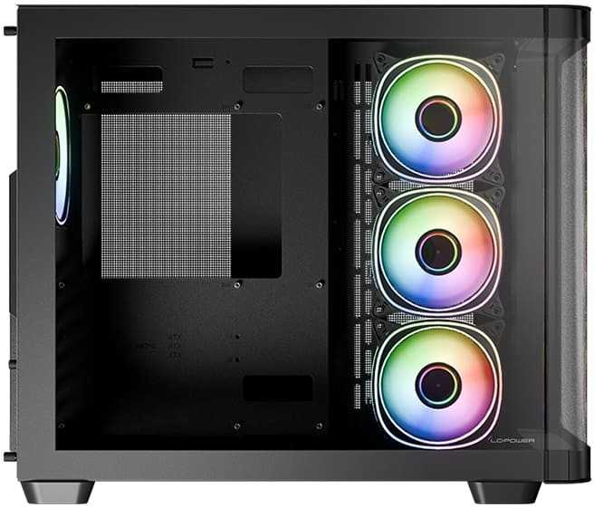 LC-Power LC-8001B-ON Pro-Storm Dark Juodas dėklas