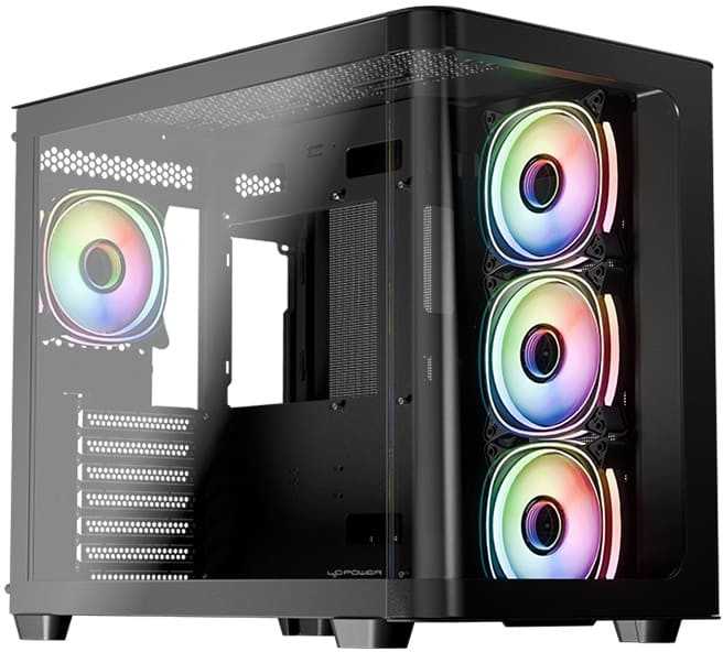 LC-Power LC-8001B-ON Pro-Storm Dark Juodas dėklas