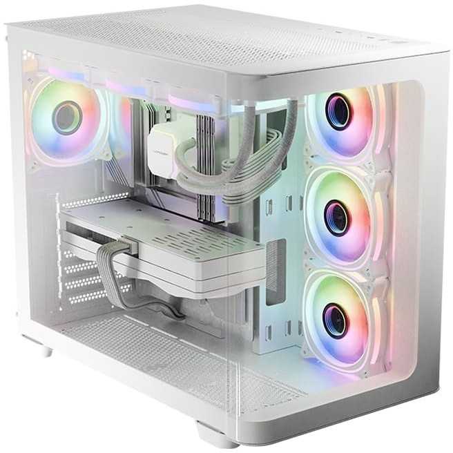 Obudowa LC-Power LC-8001W-ON Pro-Storm Light Baltas (LC-8001W-ON)