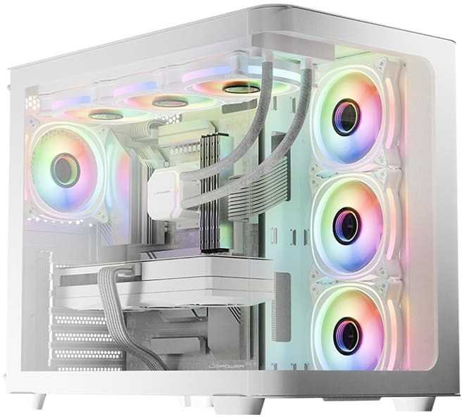 Obudowa LC-Power LC-8001W-ON Pro-Storm Light Baltas (LC-8001W-ON)