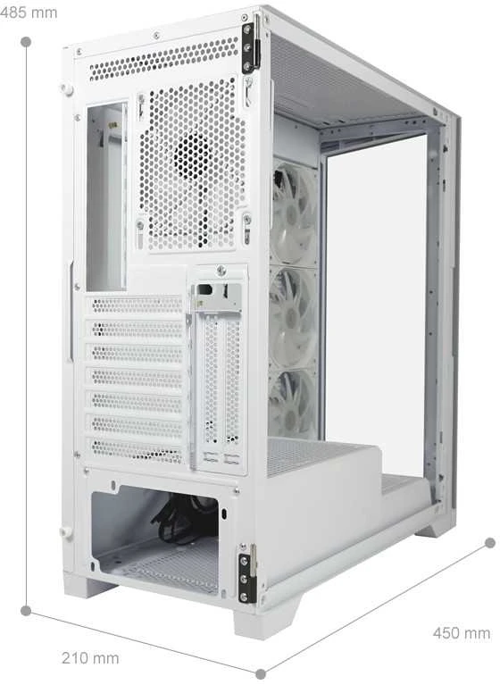 Korpusas LC-Power 806W Crosswind X (LC-806W-ON)