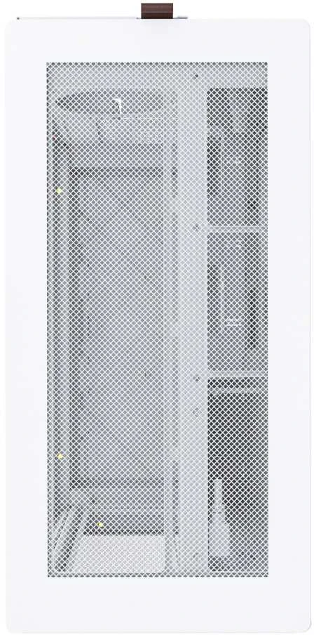 Montech HS01 PC-kompiuterio korpusas, Midi-Tower, ATX, aRGB, Tempered Glass – baltos spalvos