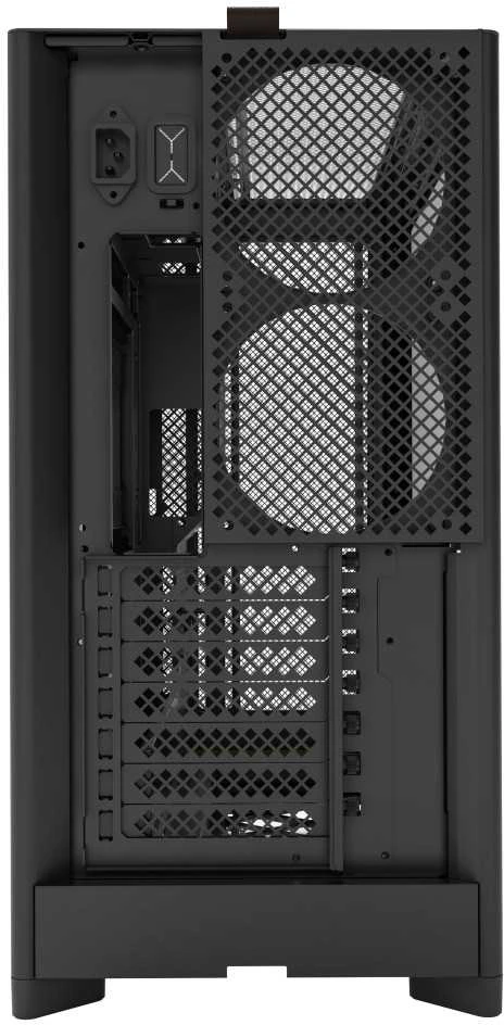 Montech HS01 PC-kompiuterio korpusas, Midi-Tower, ATX, aRGB, Tempered Glass – juodos spalvos