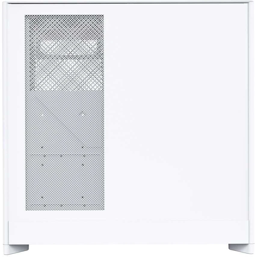 Montech HS02 PRO PC-kompiuterio korpusas, Midi-Tower, ATX, Tempered Glass, ARGB – baltos spalvos