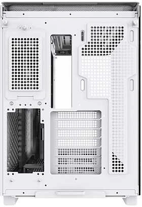 „Montech KING 95 Midi-Tower“, grūdinto stiklo, ARGB – baltos spalvos